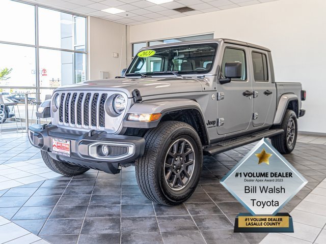 Used 2021 Jeep Gladiator Sport S with VIN 1C6HJTAG8ML546988 for sale in Ottawa, IL