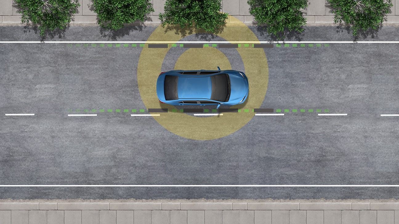2024 Toyota RAV4 Lane Departure Alert with Steering Assist (LDA w/ SA)