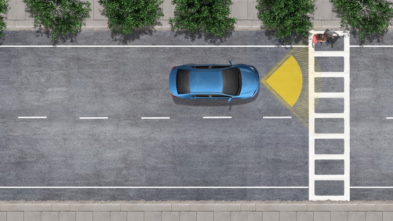 2024 Toyota RAV4 Pre-Collision System with Pedestrian Detection (PCS w/ PD)