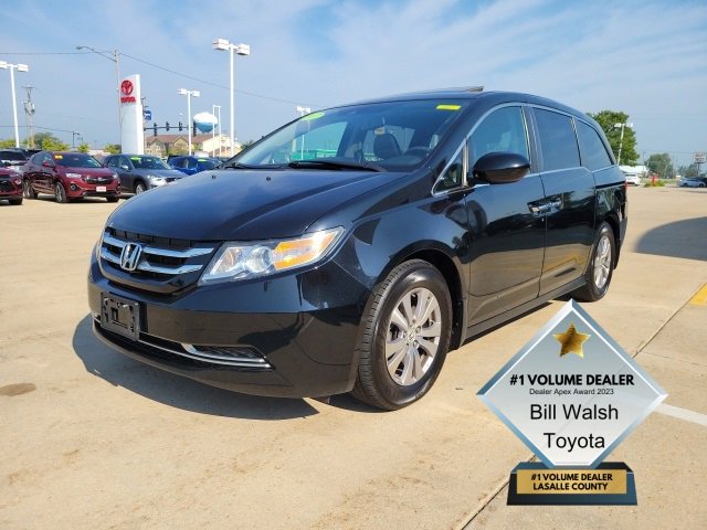 Used 2017 Honda Odyssey EX-L with VIN 5FNRL5H62HB012099 for sale in Ottawa, IL