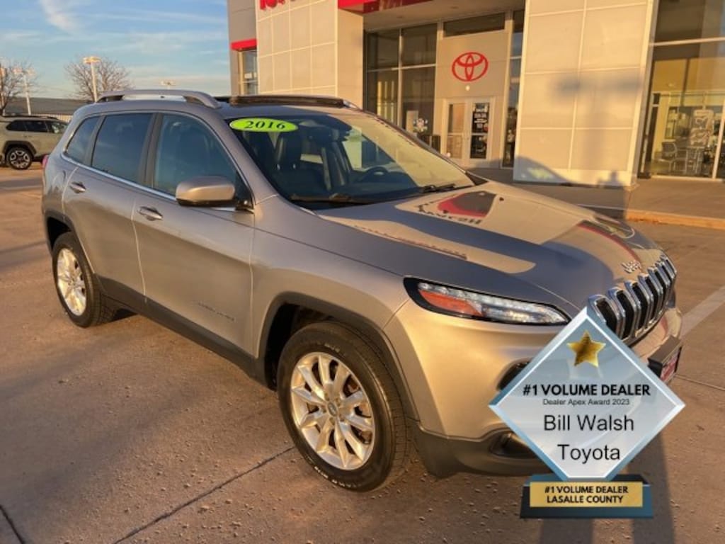 Used 2016 Jeep Cherokee Limited 4x4 SUV