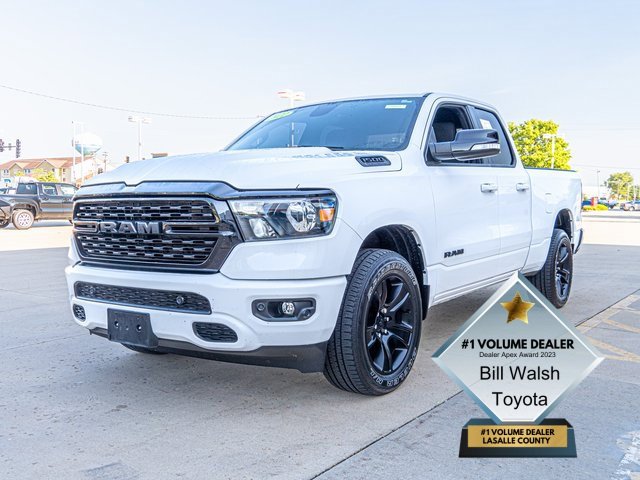 Used 2022 RAM Ram 1500 Pickup Big Horn/Lone Star with VIN 1C6SRFBT2NN182830 for sale in Ottawa, IL