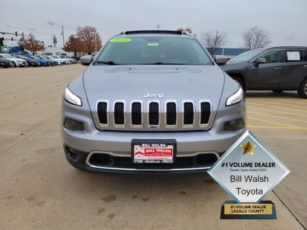 Used 2016 Jeep Cherokee Limited 4x4 SUV