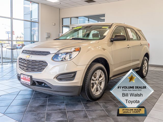 Used 2016 Chevrolet Equinox LS with VIN 2GNALBEK1G1174392 for sale in Ottawa, IL