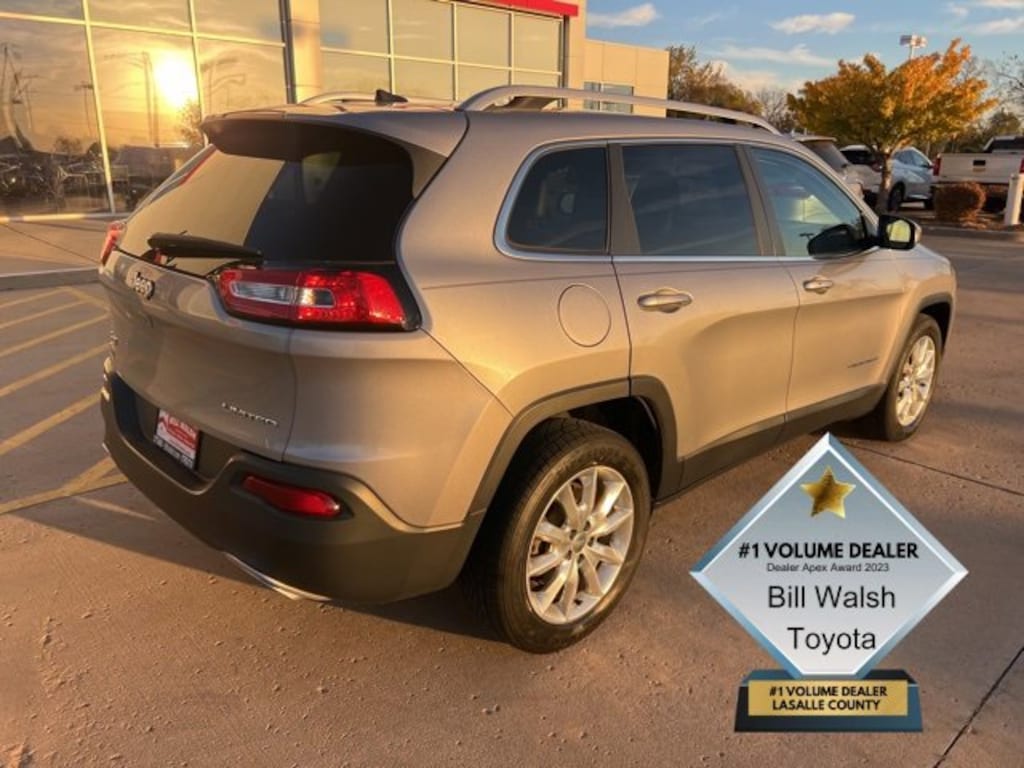 Used 2016 Jeep Cherokee Limited 4x4 SUV