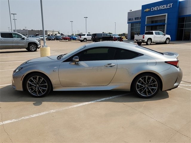 Used 2021 Lexus RC 350 F SPORT with VIN JTHGZ5BC8M5024840 for sale in Plainview, TX