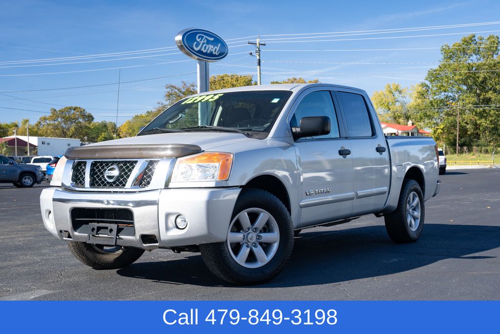 Used 2012 Nissan Titan SV with VIN 1N6AA0EKXCN326078 for sale in Little Rock