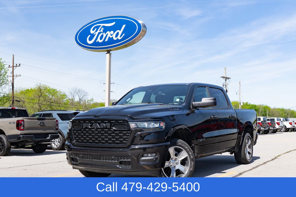 Used 2025 RAM Ram 1500 Pickup Tradesman with VIN 1C6RRFGG3SN605663 for sale in Little Rock