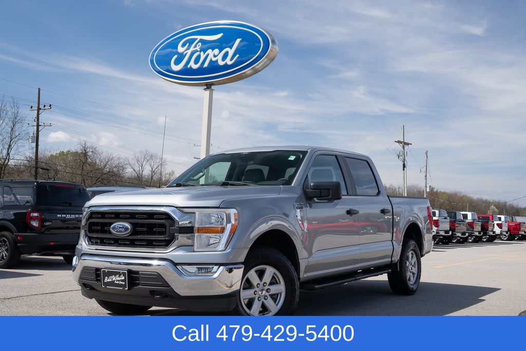 Used 2021 Ford F-150 XLT with VIN 1FTFW1E59MKD30586 for sale in Little Rock