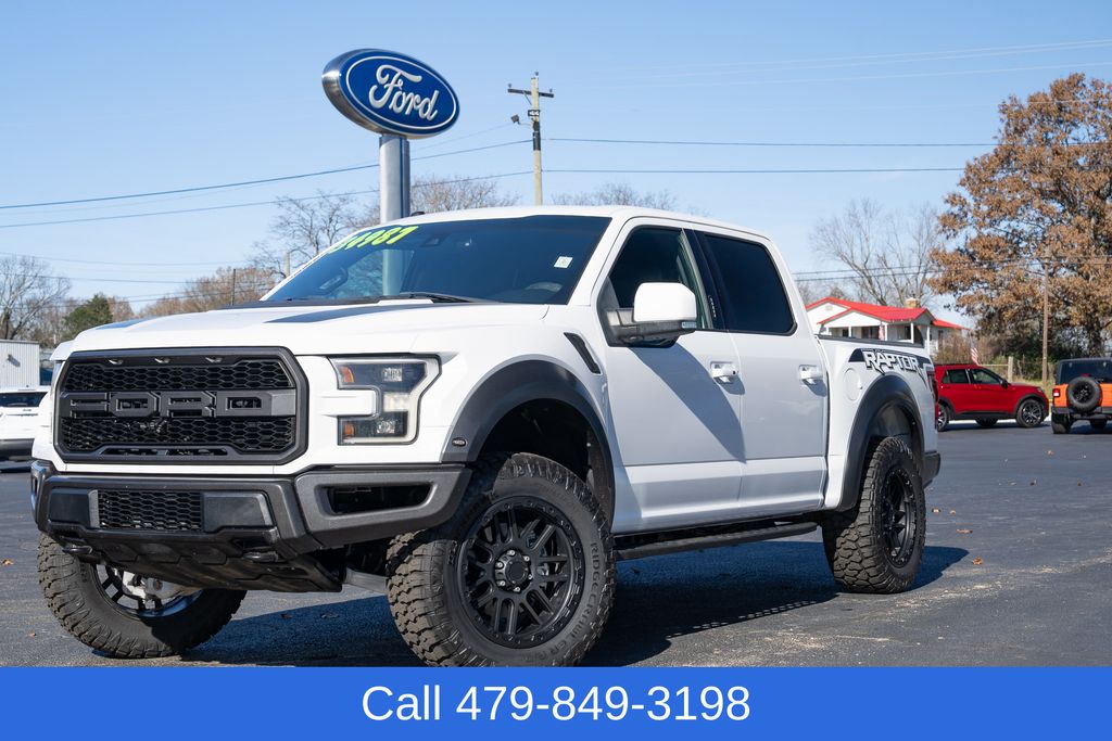 Used 2017 Ford F-150 Raptor with VIN 1FTFW1RG8HFB54558 for sale in Little Rock