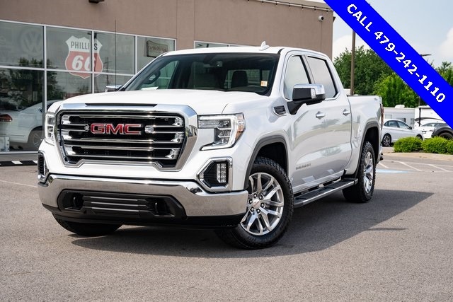 Used 2021 GMC Sierra 1500 SLT with VIN 1GTU9DED2MZ137159 for sale in Fort Smith, AR