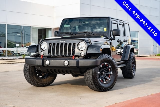 Used 2015 Jeep Wrangler Unlimited Rubicon with VIN 1C4HJWFG2FL558768 for sale in Fort Smith, AR