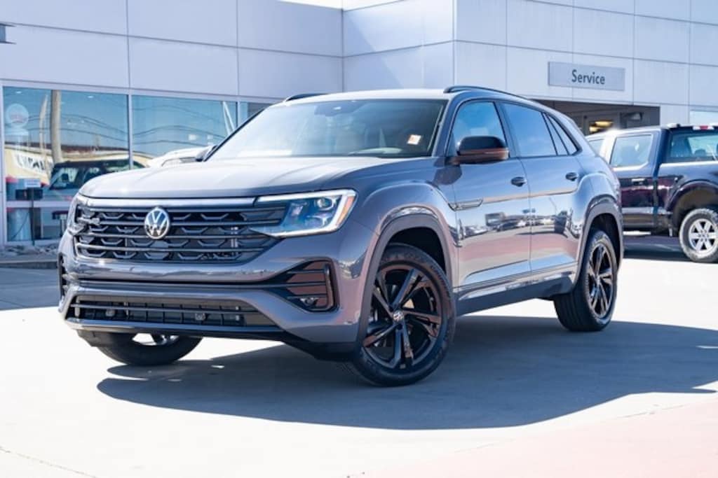 New 2026 Volkswagen Atlas Cross Sport 2.0T SEL R-Line Black SUV