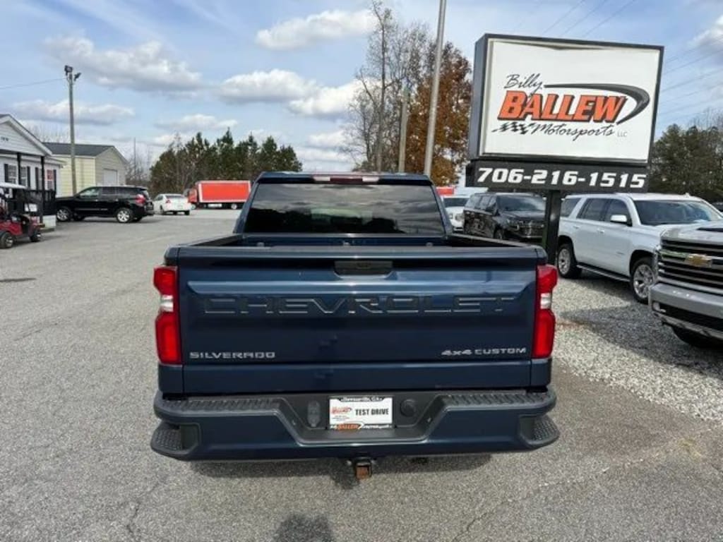 Used 2021 Chevrolet Silverado 1500 Custom Truck Crew Cab