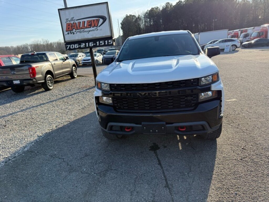 Used 2019 Chevrolet Silverado 1500 Silverado Custom Trail Boss Truck Double Cab