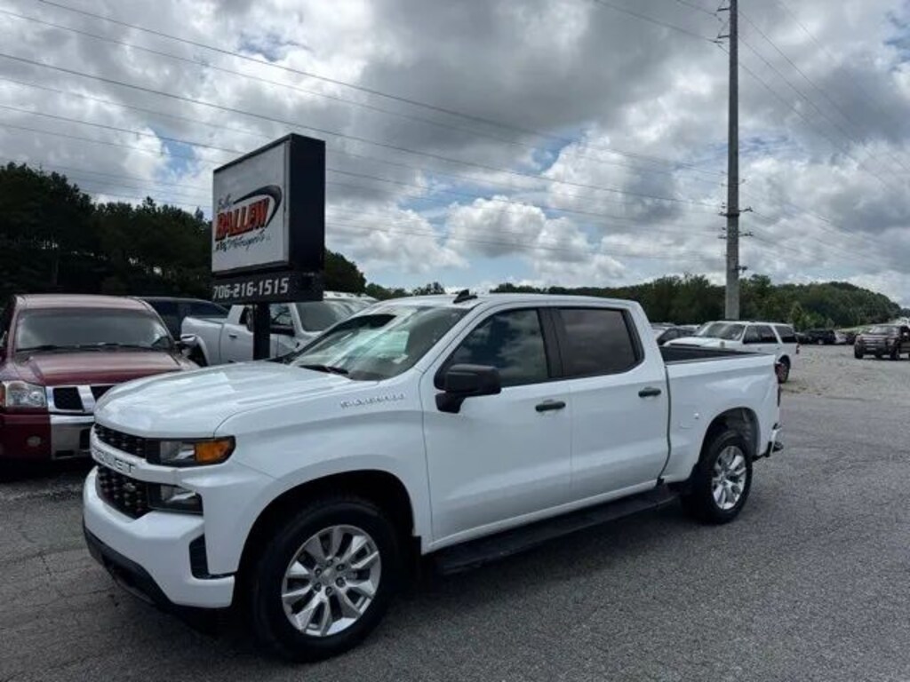 Used 2022 Chevrolet Silverado 1500 LTD Custom Truck Crew Cab
