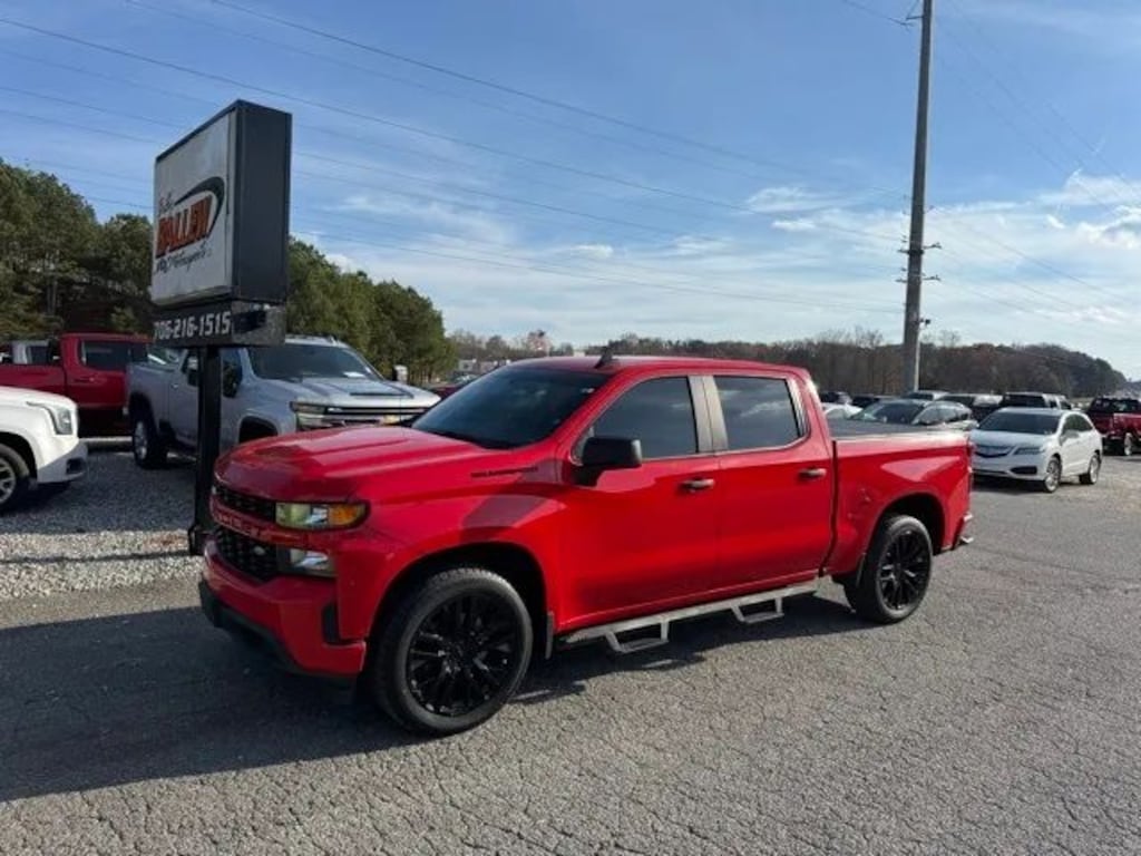 Used 2021 Chevrolet Silverado 1500 Custom Truck Crew Cab