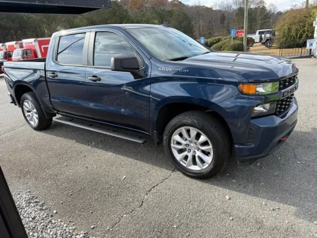 Used 2021 Chevrolet Silverado 1500 Custom Truck Crew Cab