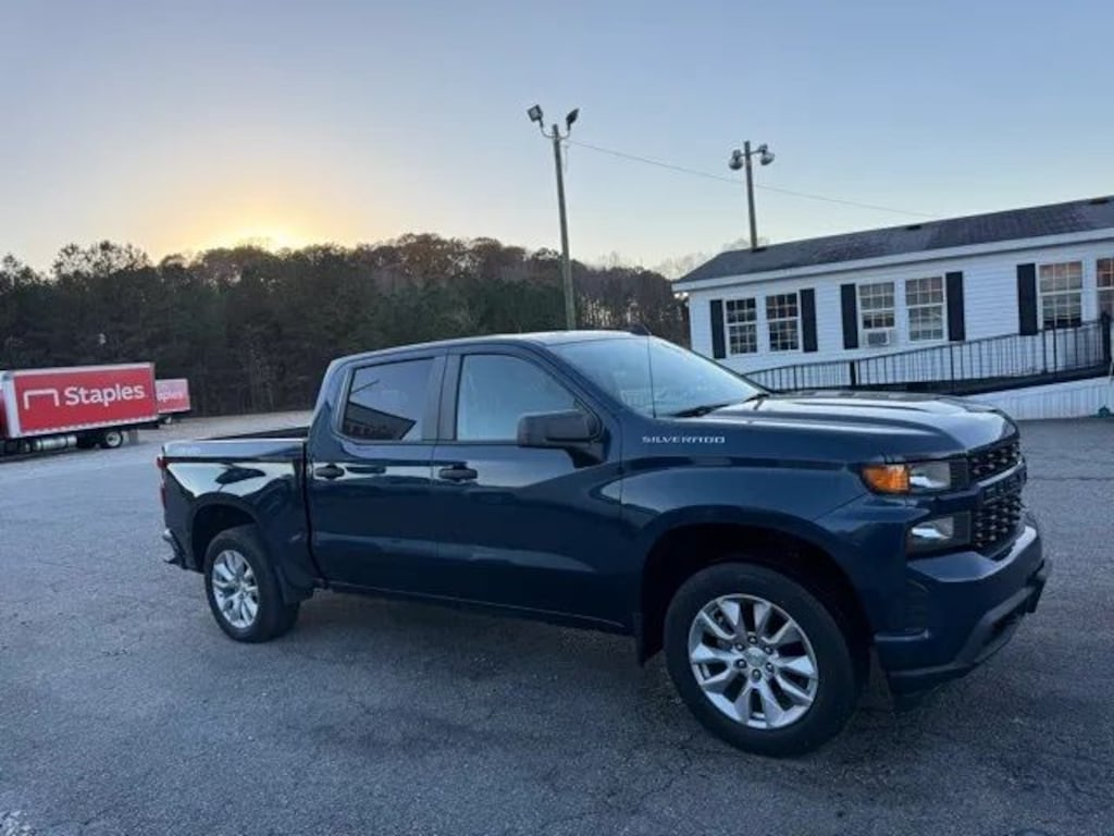 Used 2020 Chevrolet Silverado 1500 Silverado Custom Truck Crew Cab
