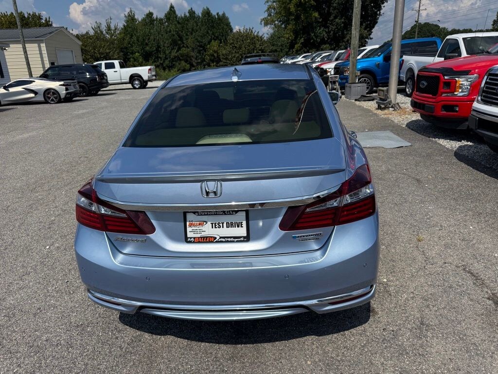 Used 2017 Honda Accord Hybrid Touring Sedan