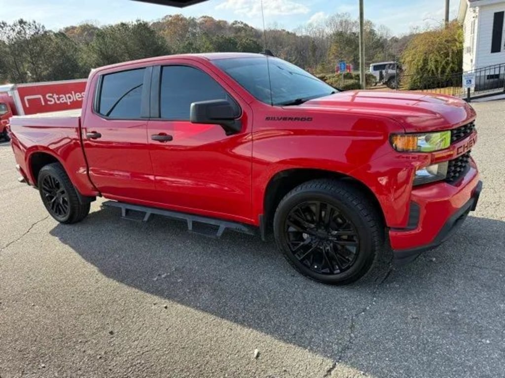 Used 2021 Chevrolet Silverado 1500 Custom Truck Crew Cab