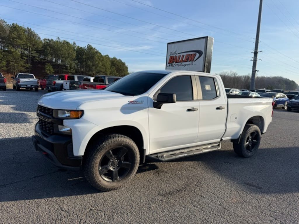 Used 2019 Chevrolet Silverado 1500 Silverado Custom Trail Boss Truck Double Cab