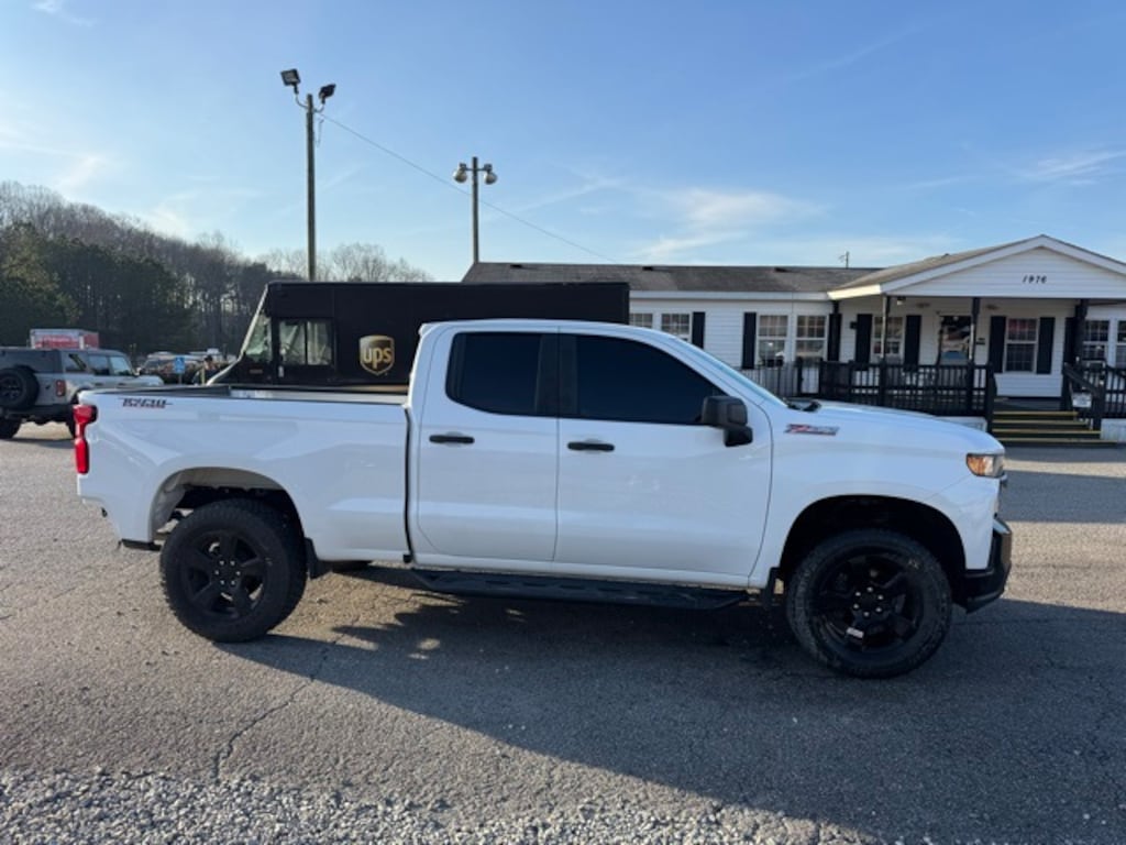 Used 2019 Chevrolet Silverado 1500 Silverado Custom Trail Boss Truck Double Cab