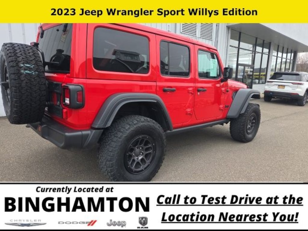 Used 2023 Jeep Wrangler Sport SUV