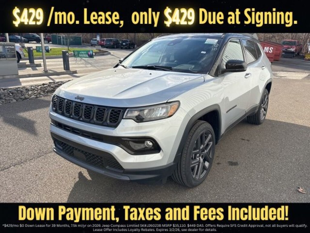 New 2026 Jeep Compass Limited Sport Utility