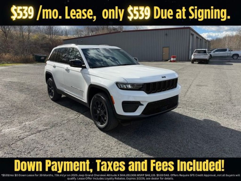 New 2025 Jeep Grand Cherokee Altitude X Sport Utility