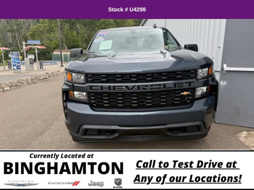 Used 2019 Chevrolet Silverado 1500 Silverado Custom Truck Double Cab