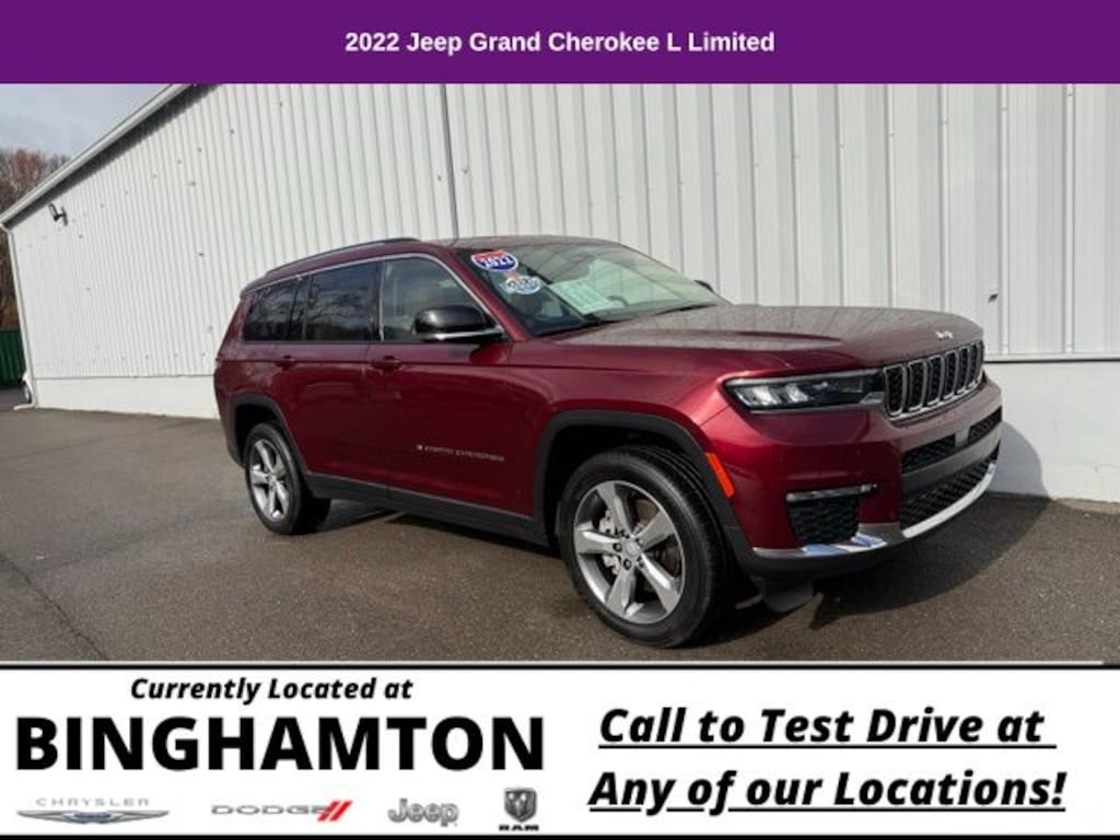 Used 2022 Jeep New Grand Cherokee Limited SUV