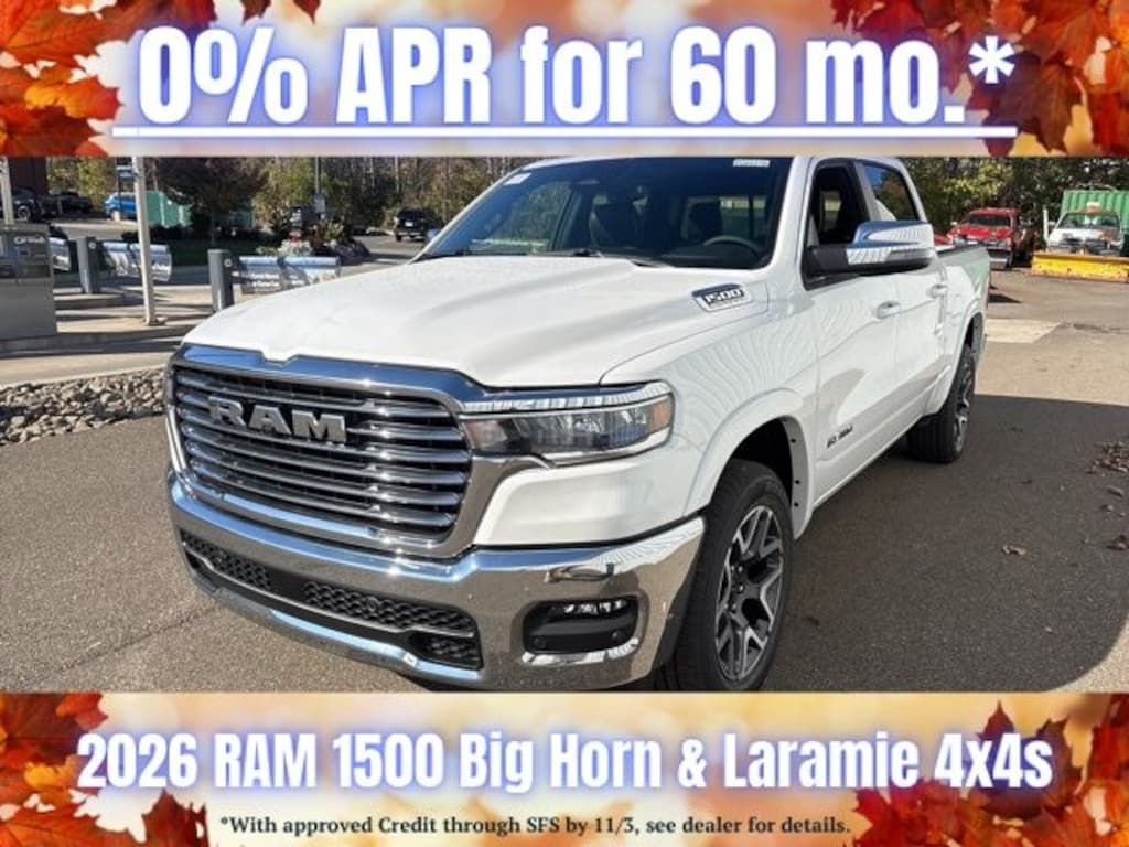 New 2026 Ram 1500 Laramie Pickup