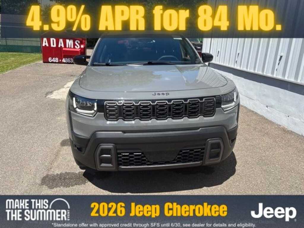 New 2026 Jeep Cherokee Limited Sport Utility