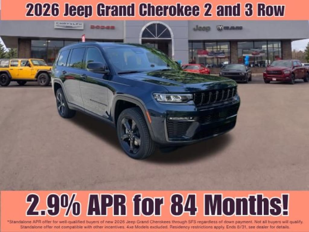 New 2026 Jeep Grand Cherokee L Limited Sport Utility