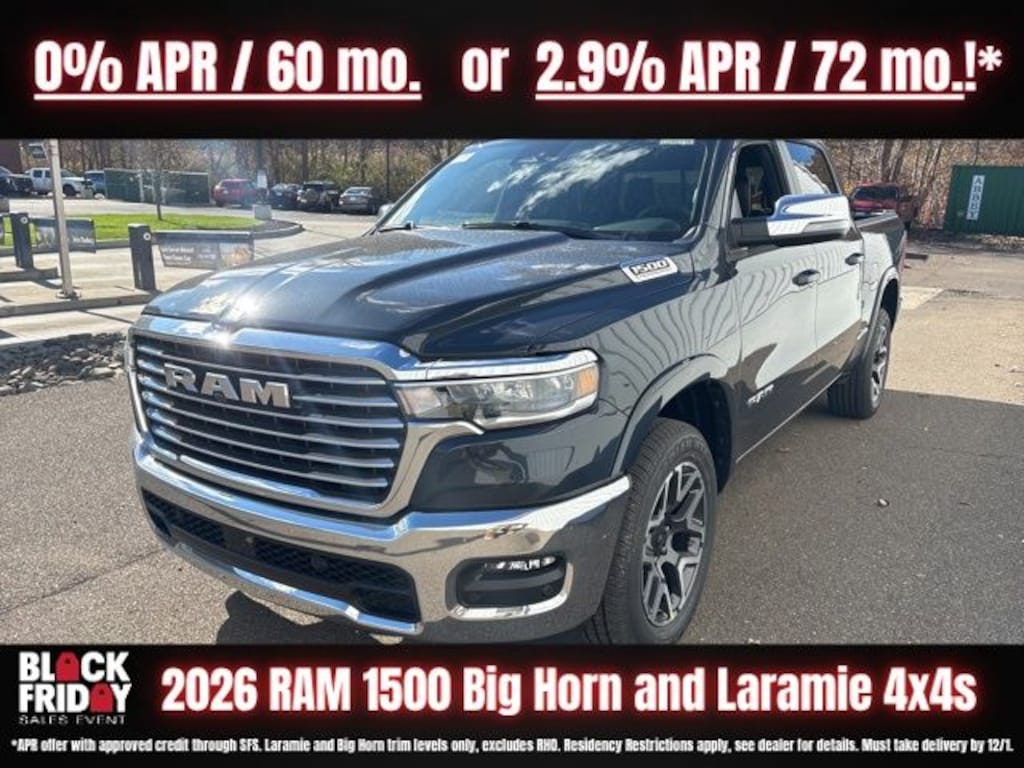 New 2026 Ram 1500 Laramie Pickup