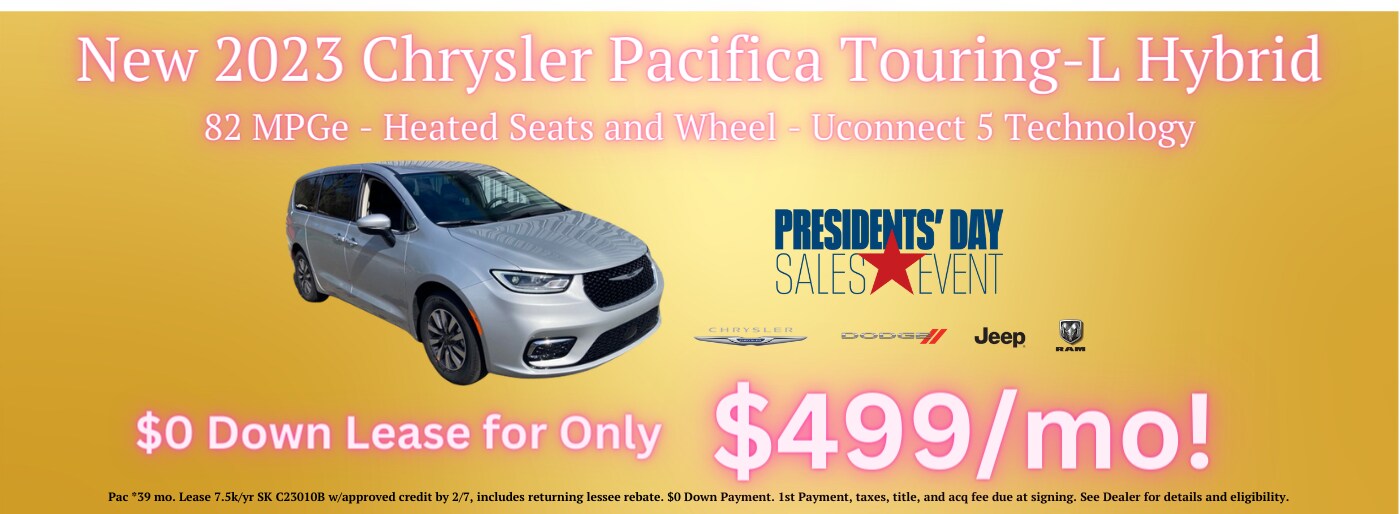 President's Day Specials Cobleskill Chrysler Dodge Jeep Ram