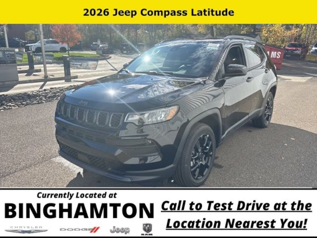 New 2026 Jeep Compass Latitude Sport Utility