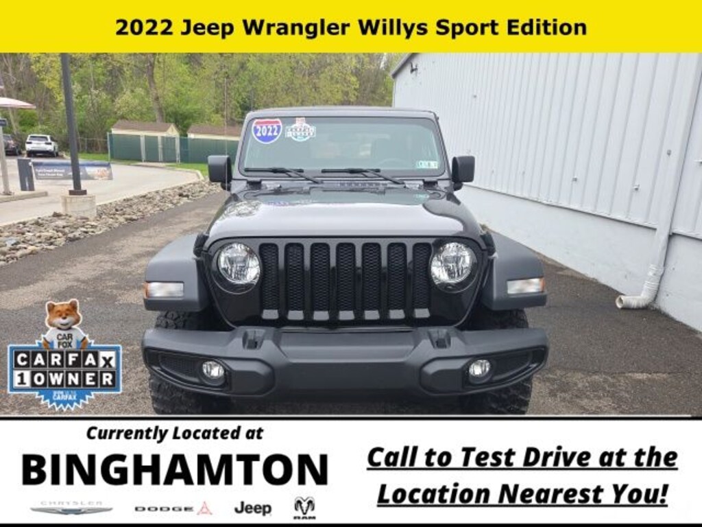 Used 2022 Jeep Wrangler Sport SUV