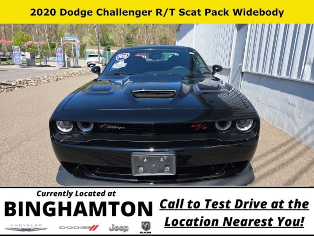 Used 2020 Dodge Challenger R/T Scat Pack Coupe