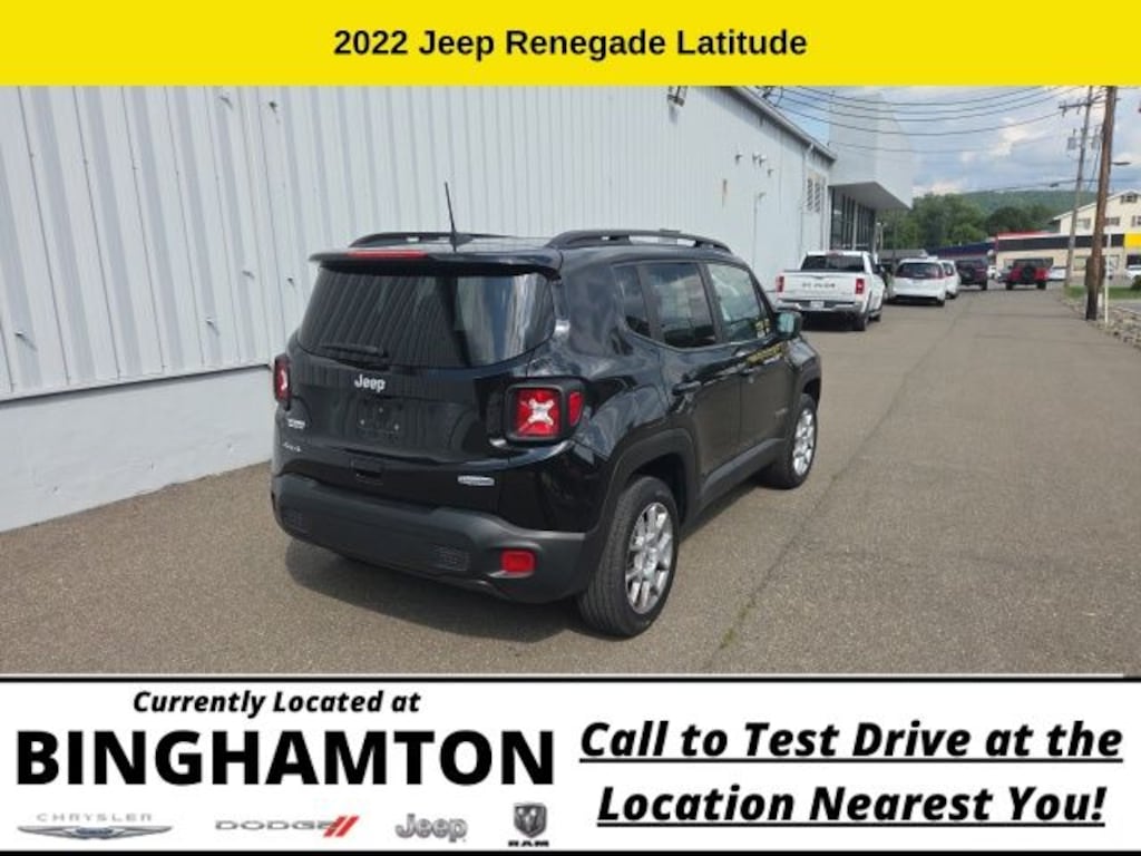 Used 2022 Jeep Renegade Latitude SUV
