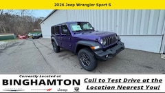 New 2026 Jeep Wrangler Sport S Sport Utility for sale in Binghamton, NY
