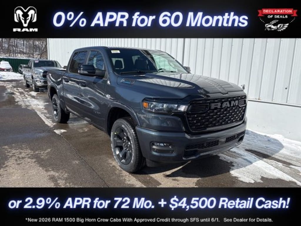 New 2026 Ram 1500 Big Horn/Lone Star Pickup