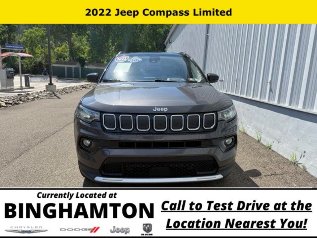 Used 2022 Jeep Compass Limited SUV