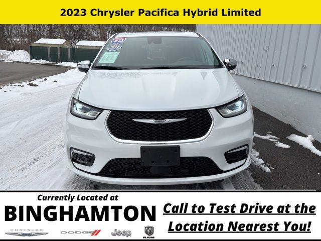Used 2023 Chrysler Pacifica Hybrid Limited with VIN 2C4RC1S76PR575931 for sale in Binghamton, NY