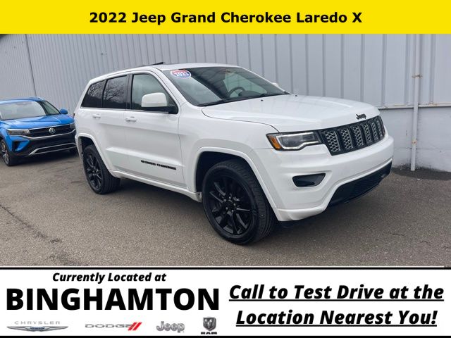 Used 2022 Jeep Grand Cherokee WK Laredo X with VIN 1C4RJFAG4NC140562 for sale in Binghamton, NY