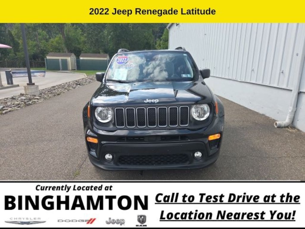 Used 2022 Jeep Renegade Latitude SUV