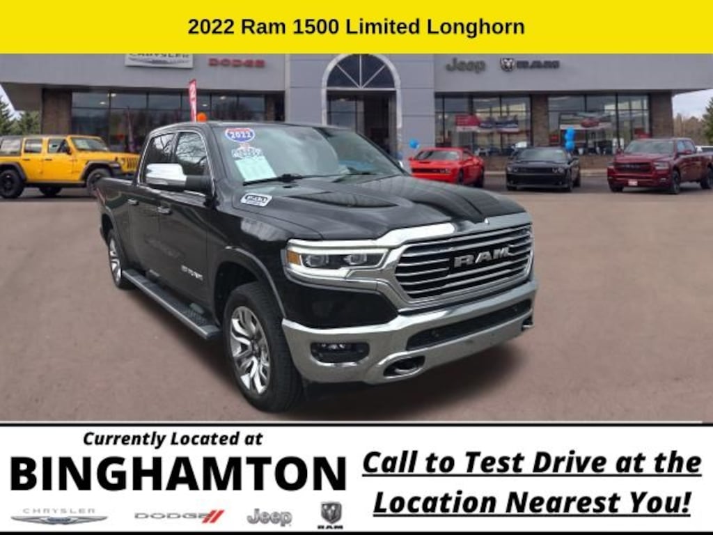 Used 2022 Ram 1500 Longhorn Truck Crew Cab