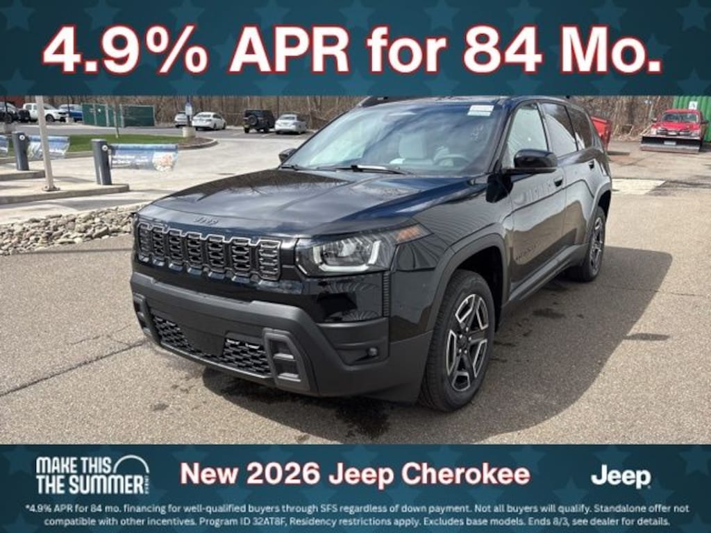 New 2026 Jeep Cherokee Limited Sport Utility