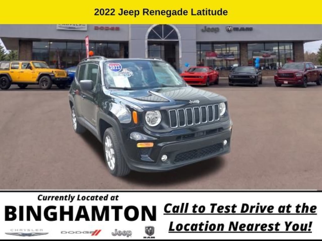 Used 2022 Jeep Renegade Latitude SUV
